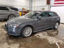 Audi salvage cars for sale: 2017 Audi A3 E-TRON Premium Plus