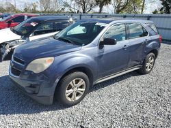 Salvage cars for sale at Riverview, FL auction: 2013 Chevrolet Equinox LS