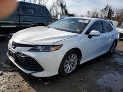 Salvage cars for sale at Baltimore, MD auction: 2020 Toyota Camry LE