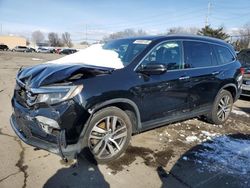 Honda salvage cars for sale: 2016 Honda Pilot Elite