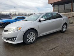 Salvage cars for sale at Fort Wayne, IN auction: 2013 Toyota Camry L