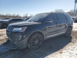 Salvage cars for sale at Chicago Heights, IL auction: 2016 Ford Explorer XLT