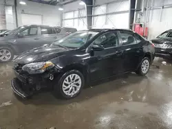 Salvage cars for sale at Ham Lake, MN auction: 2018 Toyota Corolla L