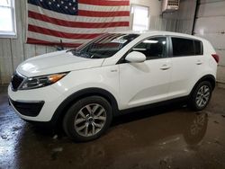 Salvage cars for sale at Lyman, ME auction: 2016 KIA Sportage LX