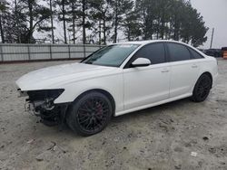 Salvage cars for sale at Loganville, GA auction: 2016 Audi A6 Premium