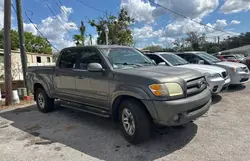 Salvage trucks for sale at Orlando, FL auction: 2004 Toyota Tundra Double Cab Limited