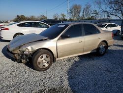 Salvage cars for sale at Riverview, FL auction: 2001 Honda Accord EX