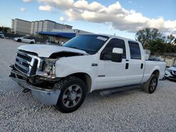 Salvage cars for sale at Opa Locka, FL auction: 2004 Ford F250 Super Duty