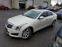 Salvage cars for sale at Woodburn, OR auction: 2014 Cadillac ATS Luxury