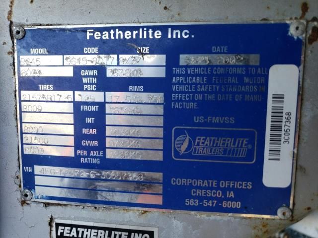 2003 Featherlite Mfg Inc 2003 Featherlite Horse Trai