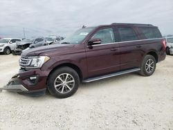 Salvage cars for sale at New Braunfels, TX auction: 2021 Ford Expedition Max XLT