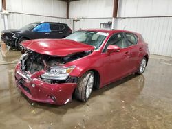 Salvage cars for sale at Pennsburg, PA auction: 2012 Lexus CT 200