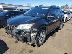 Salvage cars for sale at New Britain, CT auction: 2015 Toyota Rav4 Limited