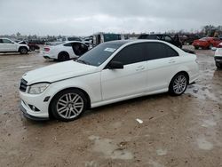 Salvage cars for sale at Houston, TX auction: 2008 Mercedes-Benz C300