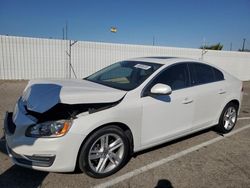 Salvage cars for sale at Van Nuys, CA auction: 2015 Volvo S60 Premier