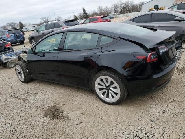 2022 Tesla Model 3