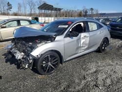 Salvage cars for sale at Spartanburg, SC auction: 2021 Honda Civic Sport