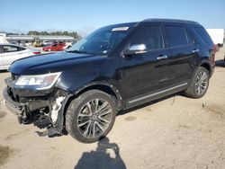 Salvage cars for sale at Harleyville, SC auction: 2016 Ford Explorer Platinum