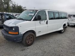 Salvage trucks for sale at Riverview, FL auction: 2004 Chevrolet Express G3500