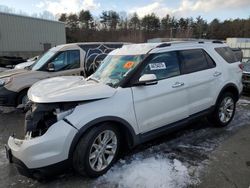 2015 Ford Explorer Limited en venta en Exeter, RI