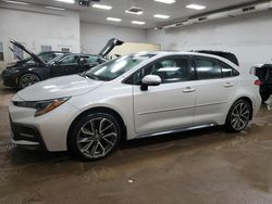 Salvage cars for sale at Davison, MI auction: 2022 Toyota Corolla SE