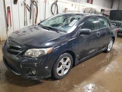 Salvage cars for sale at Elgin, IL auction: 2012 Toyota Corolla Base