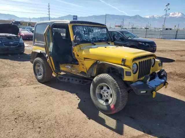 2001 Jeep Wrangler / TJ Sport