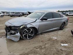 Salvage cars for sale at Houston, TX auction: 2022 Honda Accord Sport