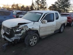 Honda salvage cars for sale: 2007 Honda Ridgeline RTL