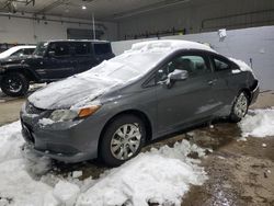 2012 Honda Civic LX en venta en Candia, NH