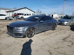 Salvage cars for sale at Pekin, IL auction: 2018 Audi A4 Premium Plus