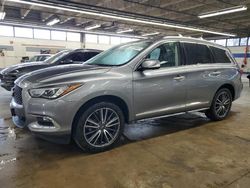 Salvage cars for sale at Wheeling, IL auction: 2017 Infiniti QX60