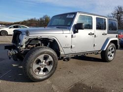 SUV salvage a la venta en subasta: 2016 Jeep Wrangler Unlimited Sahara