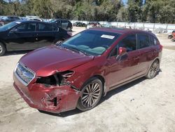 Subaru Vehiculos salvage en venta: 2012 Subaru Impreza Premium