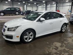 Salvage cars for sale at Ham Lake, MN auction: 2015 Chevrolet Cruze LT