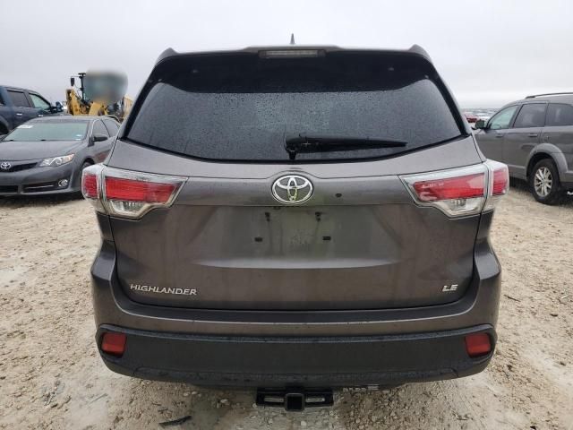 2015 Toyota Highlander LE