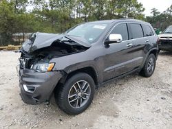 Jeep Grand Cherokee Limited salvage cars for sale: 2017 Jeep Grand Cherokee Limited