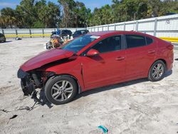 Salvage cars for sale at Fort Pierce, FL auction: 2017 Hyundai Elantra SE