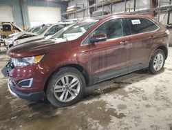 Salvage cars for sale at Eldridge, IA auction: 2016 Ford Edge SEL