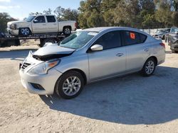 Nissan salvage cars for sale: 2018 Nissan Versa S