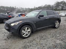 Salvage cars for sale at Ellenwood, GA auction: 2017 Infiniti QX70