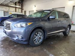 Salvage cars for sale at Chicago Heights, IL auction: 2014 Infiniti QX60