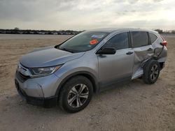 Salvage cars for sale at San Antonio, TX auction: 2017 Honda CR-V LX