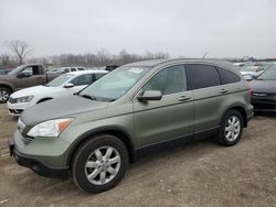 Salvage cars for sale at Des Moines, IA auction: 2007 Honda CR-V EXL