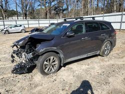 Salvage cars for sale at Austell, GA auction: 2019 KIA Sorento EX