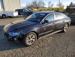 Salvage cars for sale at Woodburn, OR auction: 2022 Hyundai Sonata Hybrid