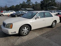 Salvage cars for sale at Savannah, GA auction: 2004 Cadillac Deville