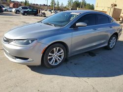 Chrysler salvage cars for sale: 2015 Chrysler 200 Limited