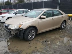 Toyota salvage cars for sale: 2012 Toyota Camry Base