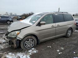 Salvage cars for sale from Copart Hillsborough, NJ: 2007 Honda Odyssey EXL